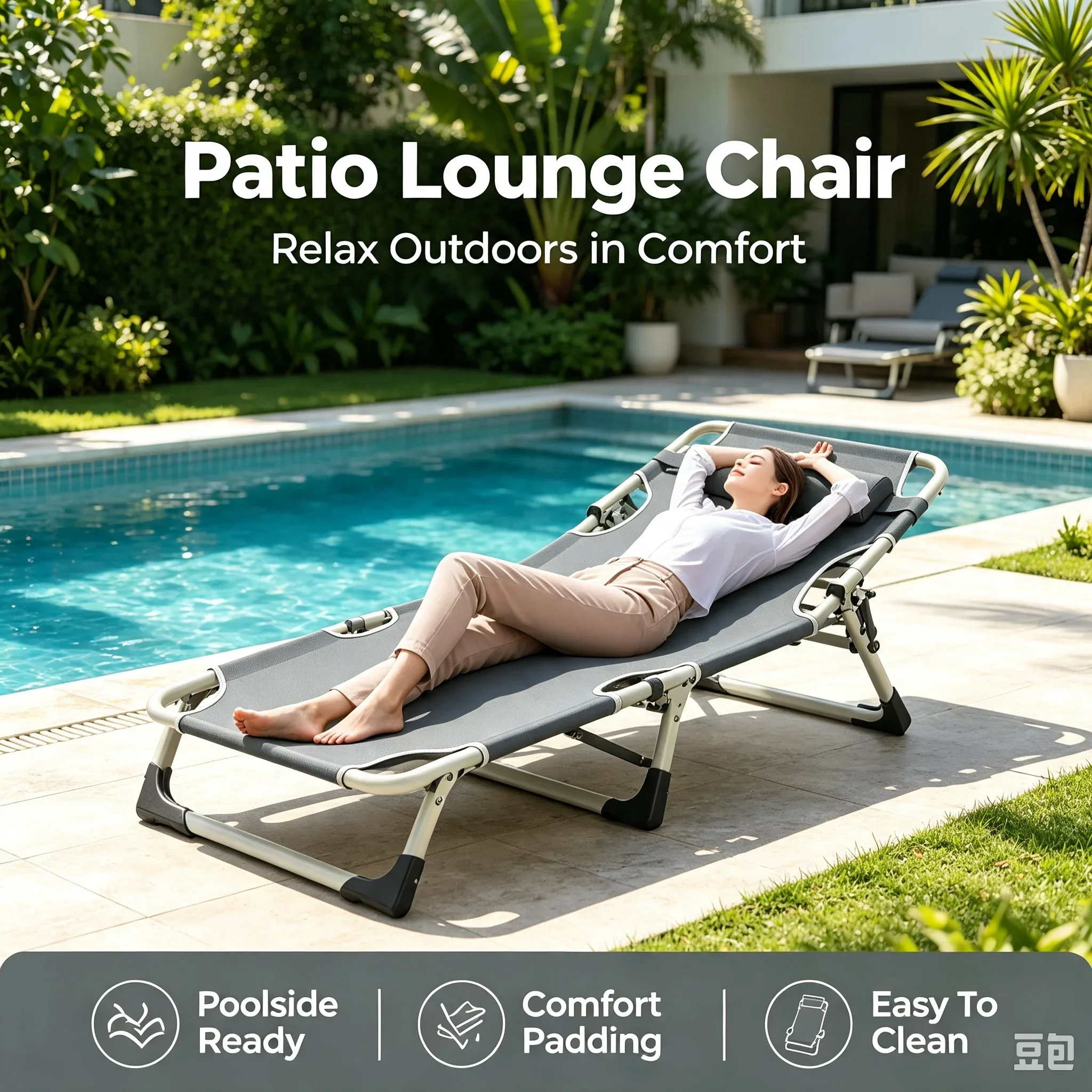 Büro-Lunch-Stuhl, klappbarer L – Outdoor Daybed Furniture Bewertung und Preis
