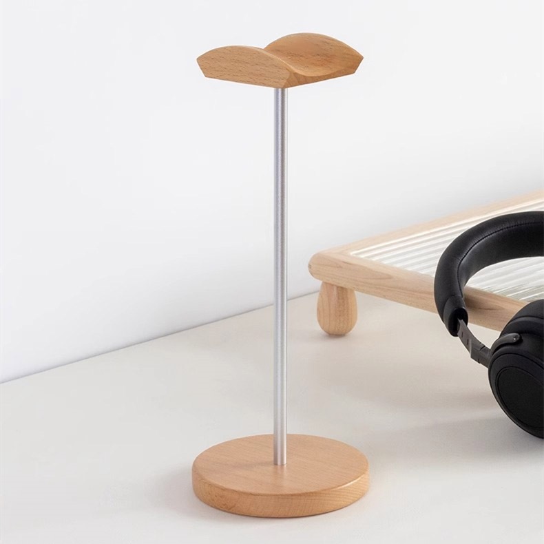 Kopfhörerständer aus schwarzem – Outdoor Furniture Wood Bewertung und Preis