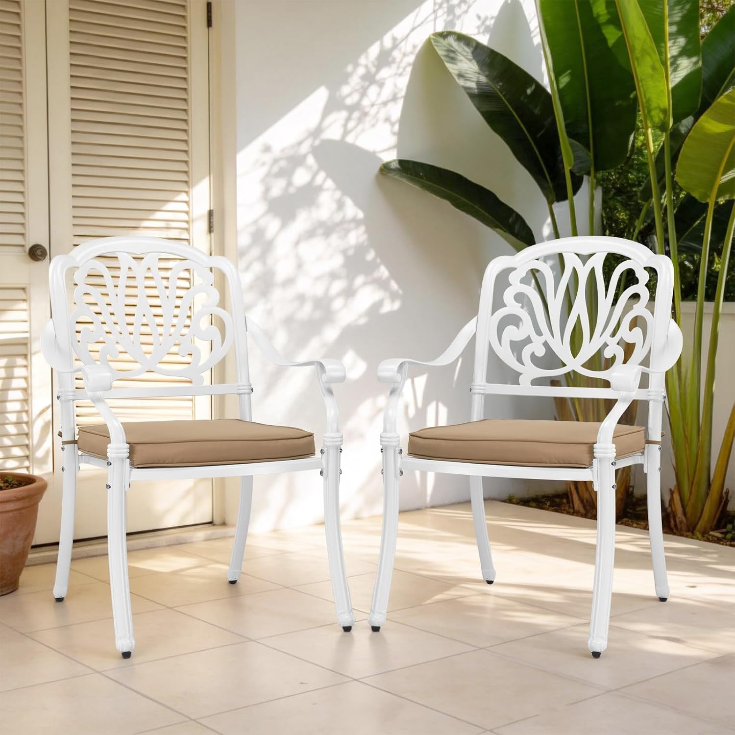 Gartenstühle aus Aluminiumguss – Outdoor Furniture Metal Chairs Bewertung und Preis