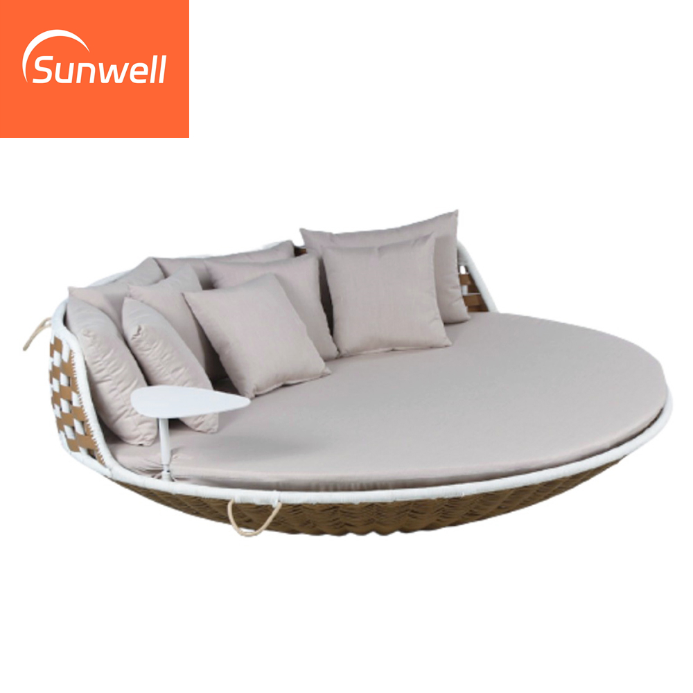 Neue Outdoor-Rattan-Tagesliege – Outdoor Daybed Furniture Bewertung und Preis